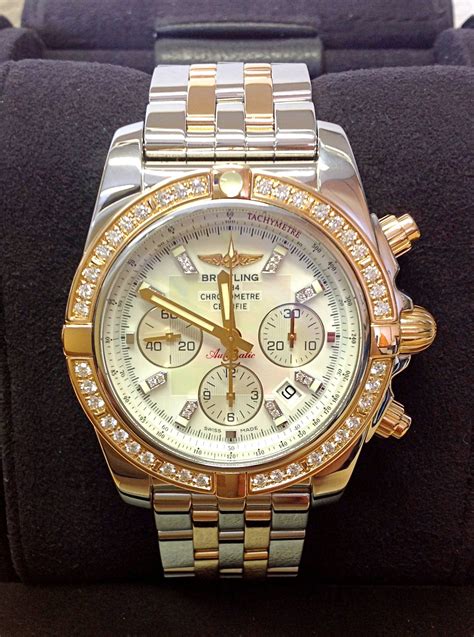 1997 breitling chronomat|breitling chronomat diamond bezel.